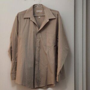 4 Dress Shirts 16 1/2 x 34 - Pierre Cardin, Versace, Van Heusen, Club Room